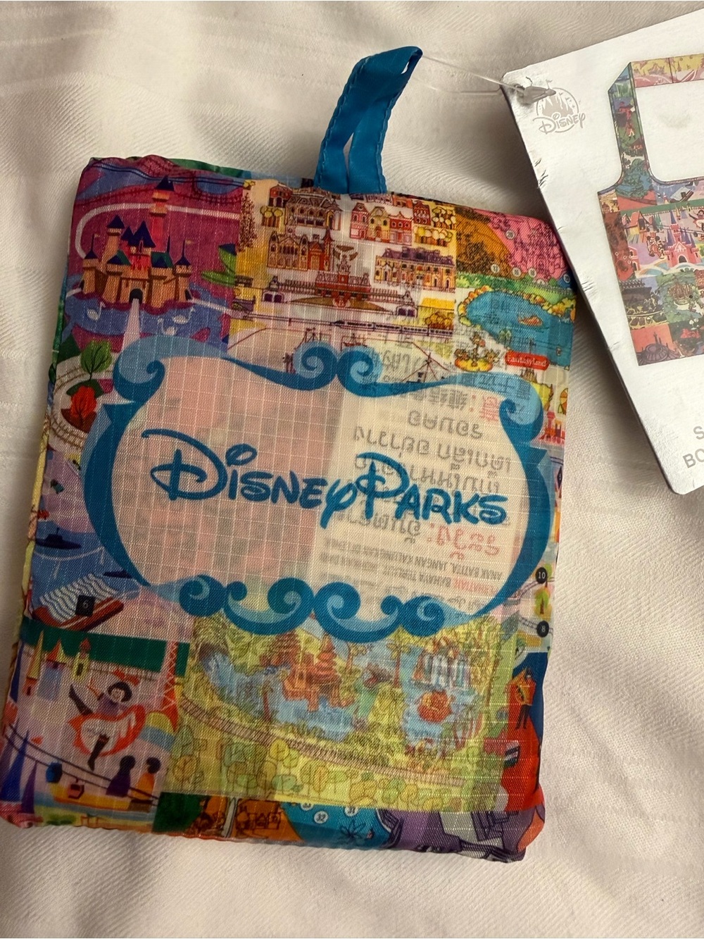 Disney parks park map Reusable Bag